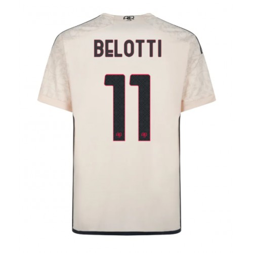 Maillot de foot AS Roma Andrea Belotti #11 Extérieur 2023-24 Manches Courte